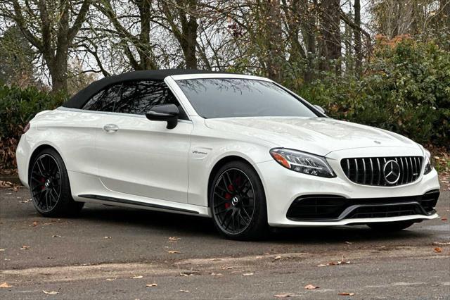 used 2021 Mercedes-Benz AMG C 63 car, priced at $67,995