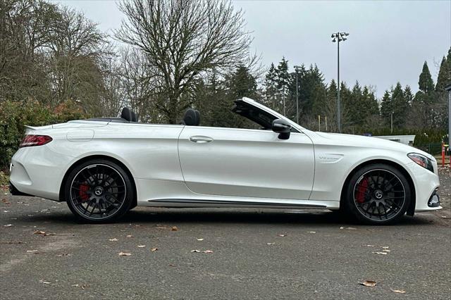 used 2021 Mercedes-Benz AMG C 63 car, priced at $67,995