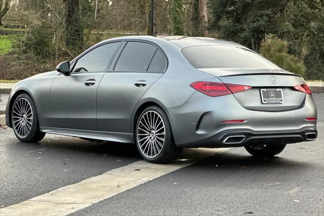 used 2022 Mercedes-Benz C-Class car, priced at $34,995