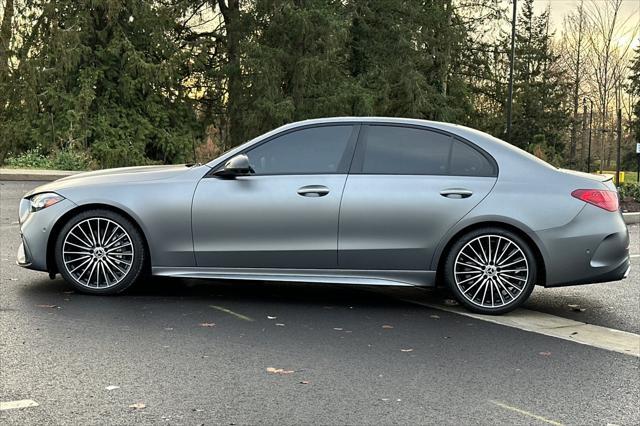 used 2022 Mercedes-Benz C-Class car, priced at $34,995