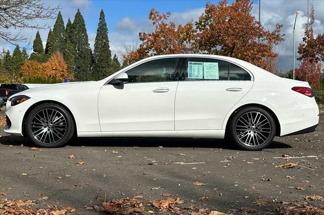 used 2024 Mercedes-Benz C-Class car, priced at $47,995