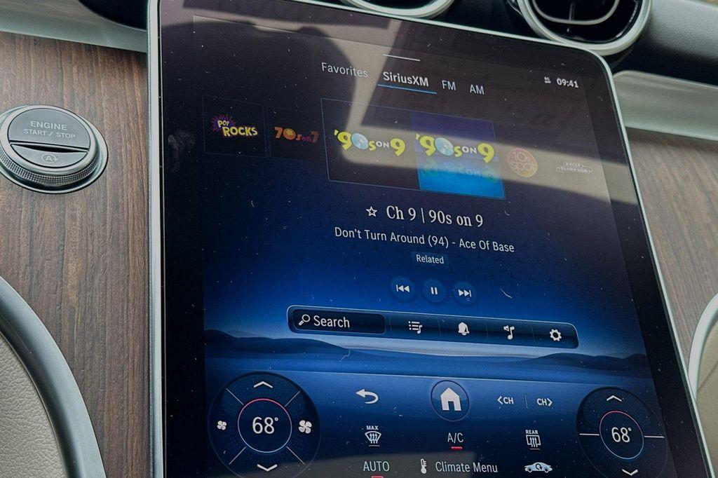 new 2025 Mercedes-Benz C-Class car, priced at $52,820