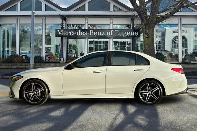 new 2025 Mercedes-Benz C-Class car, priced at $59,515