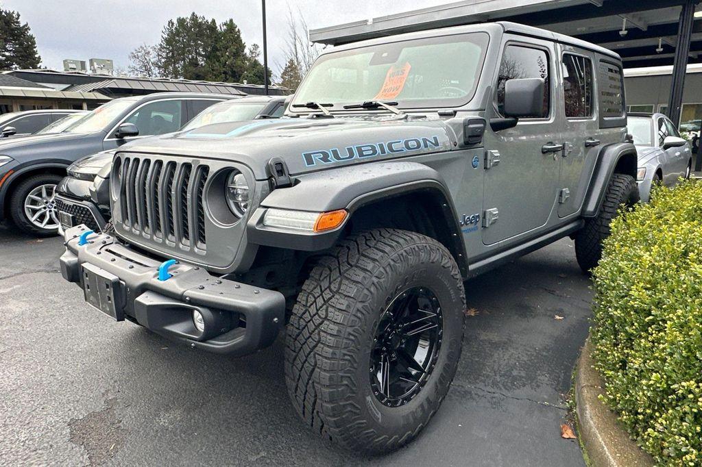 used 2021 Jeep Wrangler Unlimited 4xe car, priced at $27,995