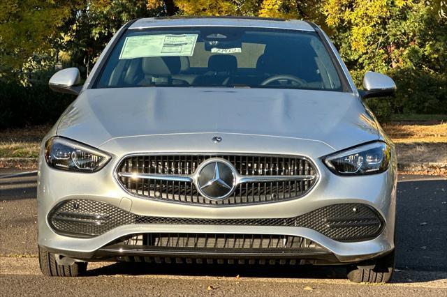 new 2025 Mercedes-Benz C-Class car, priced at $53,855