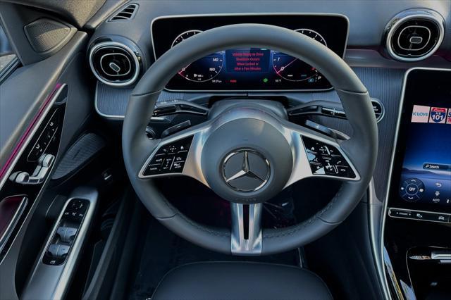 new 2025 Mercedes-Benz C-Class car, priced at $53,855