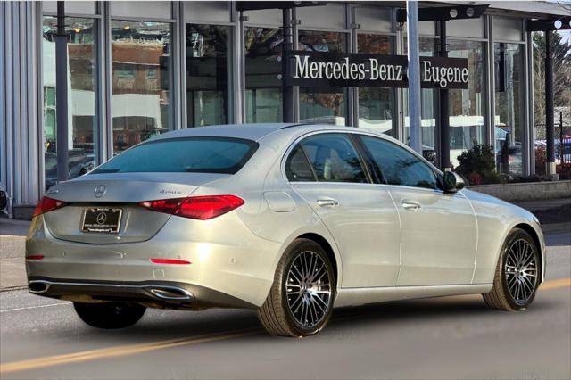 new 2025 Mercedes-Benz C-Class car, priced at $53,855