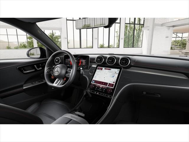 new 2025 Mercedes-Benz AMG C 43 car, priced at $70,235