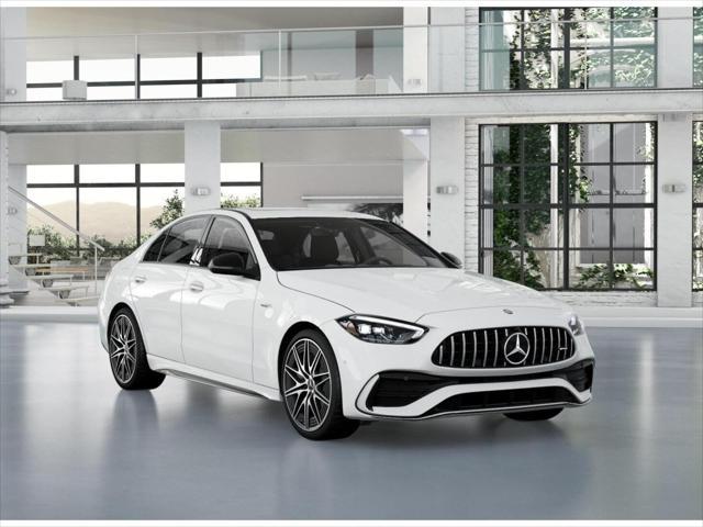 new 2025 Mercedes-Benz AMG C 43 car, priced at $70,235