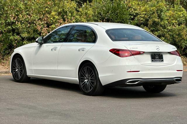 used 2024 Mercedes-Benz C-Class car, priced at $51,995