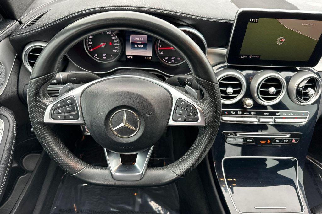 used 2015 Mercedes-Benz C-Class car, priced at $11,330