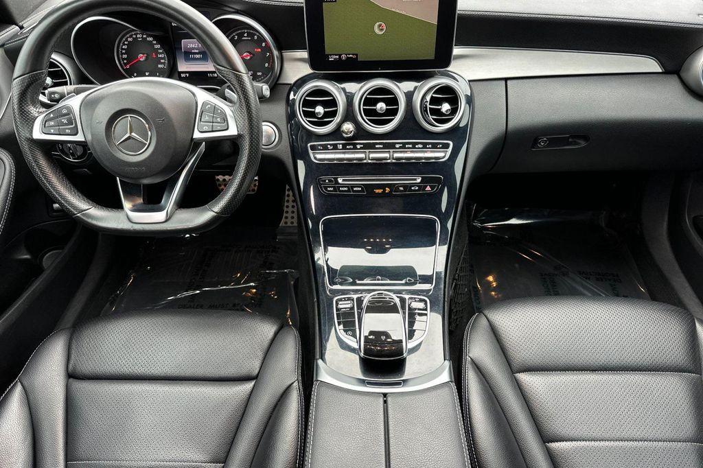 used 2015 Mercedes-Benz C-Class car, priced at $11,330
