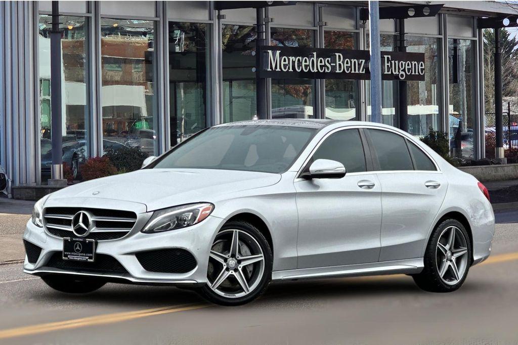used 2015 Mercedes-Benz C-Class car, priced at $11,330