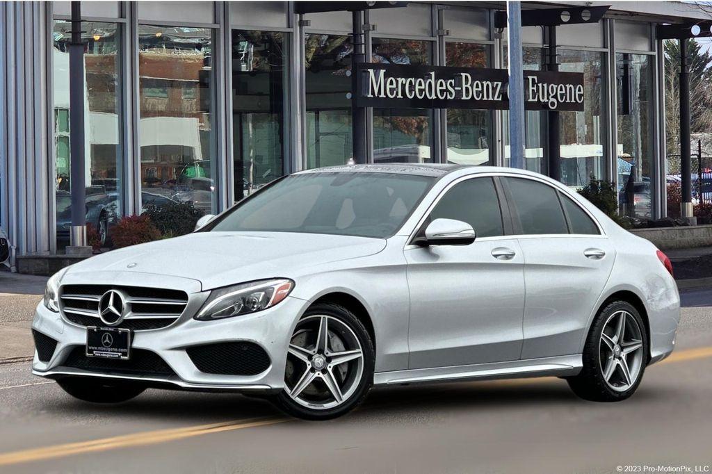 used 2015 Mercedes-Benz C-Class car, priced at $11,330