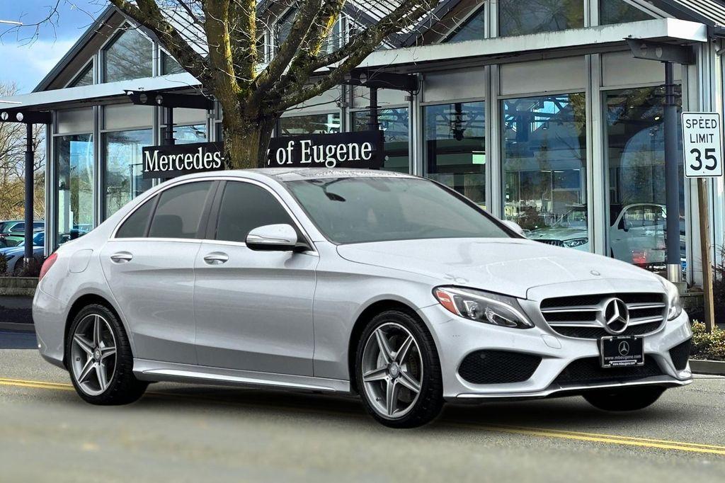 used 2015 Mercedes-Benz C-Class car, priced at $11,330