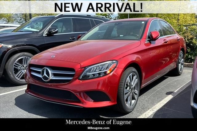 used 2021 Mercedes-Benz C-Class car, priced at $29,261