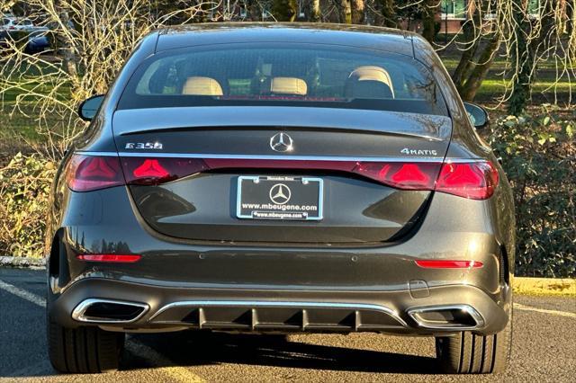 new 2025 Mercedes-Benz E-Class car, priced at $81,495