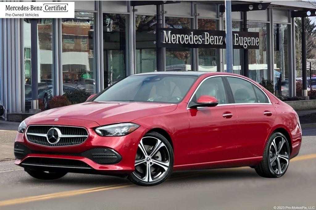 used 2024 Mercedes-Benz C-Class car, priced at $49,495