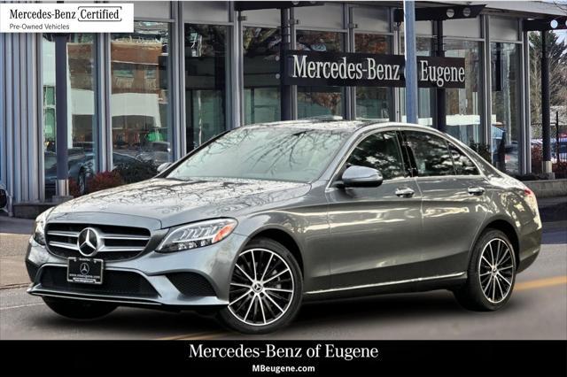 used 2021 Mercedes-Benz C-Class car, priced at $31,495