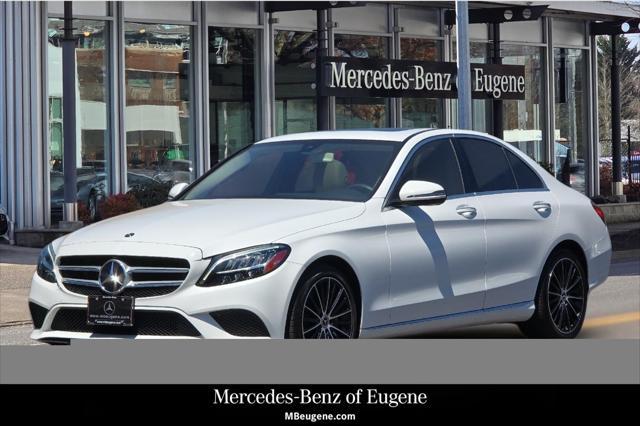 used 2020 Mercedes-Benz C-Class car, priced at $26,995