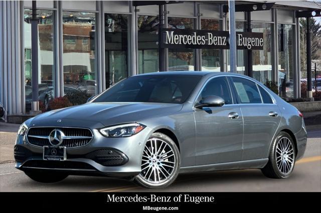 used 2022 Mercedes-Benz C-Class car, priced at $34,995