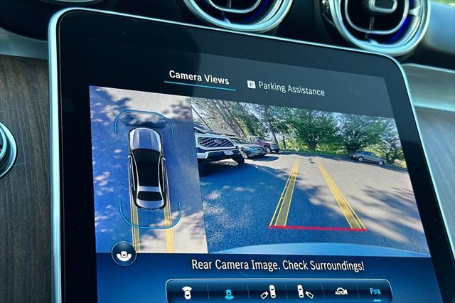used 2022 Mercedes-Benz C-Class car, priced at $34,995