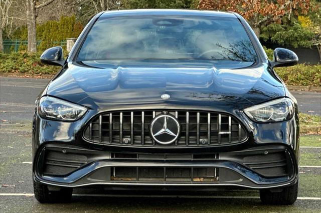 used 2024 Mercedes-Benz AMG C 43 car, priced at $63,495