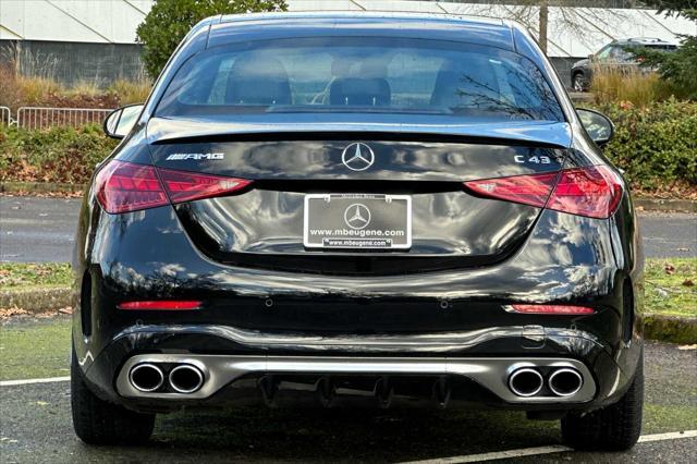 used 2024 Mercedes-Benz AMG C 43 car, priced at $63,495