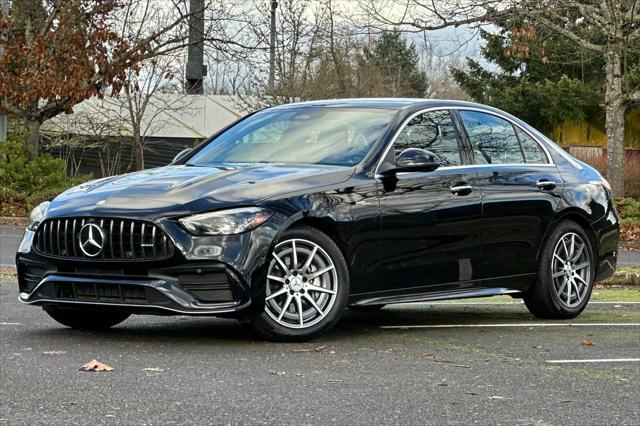 used 2024 Mercedes-Benz AMG C 43 car, priced at $63,495