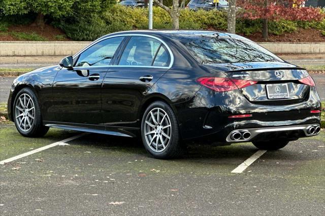 used 2024 Mercedes-Benz AMG C 43 car, priced at $63,495