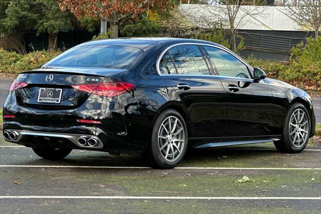 used 2024 Mercedes-Benz AMG C 43 car, priced at $63,495