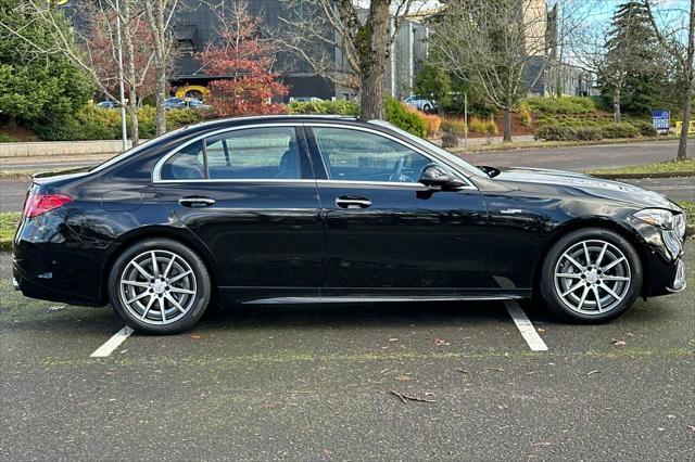 used 2024 Mercedes-Benz AMG C 43 car, priced at $63,495