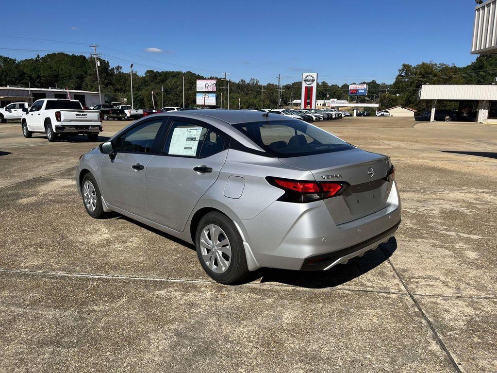 new 2025 Nissan Versa car, priced at $20,604