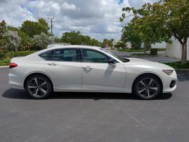 new 2025 Acura TLX car, priced at $47,195