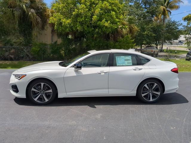 new 2025 Acura TLX car, priced at $47,195