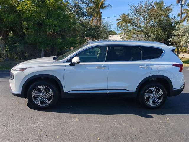 used 2021 Hyundai Santa Fe car, priced at $23,940