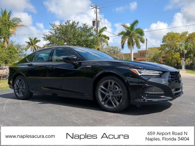 new 2025 Acura TLX car, priced at $52,195
