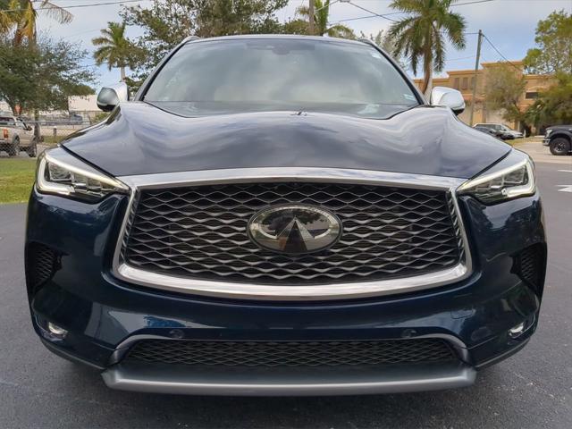 used 2021 INFINITI QX50 car, priced at $33,680