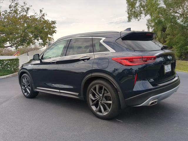 used 2021 INFINITI QX50 car, priced at $33,680