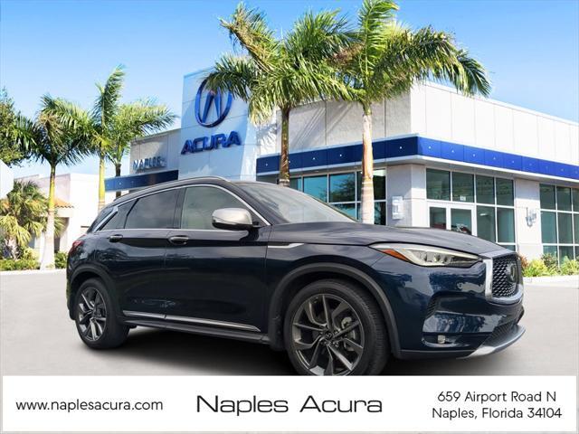 used 2021 INFINITI QX50 car, priced at $33,680