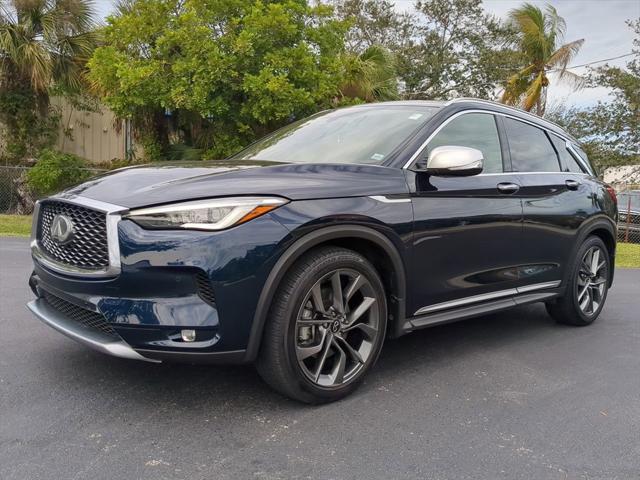 used 2021 INFINITI QX50 car, priced at $33,680