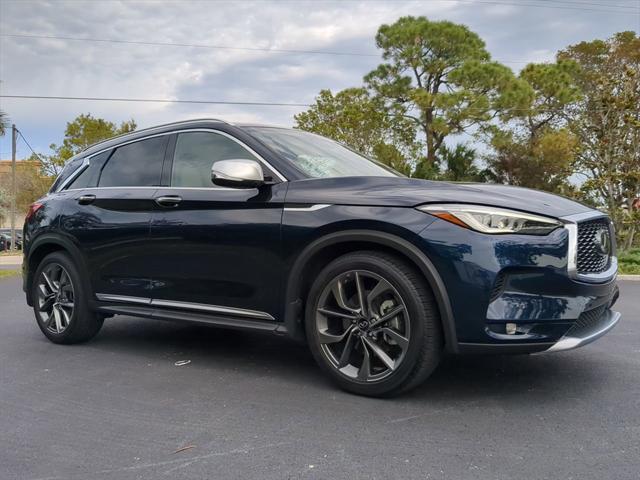 used 2021 INFINITI QX50 car, priced at $33,680