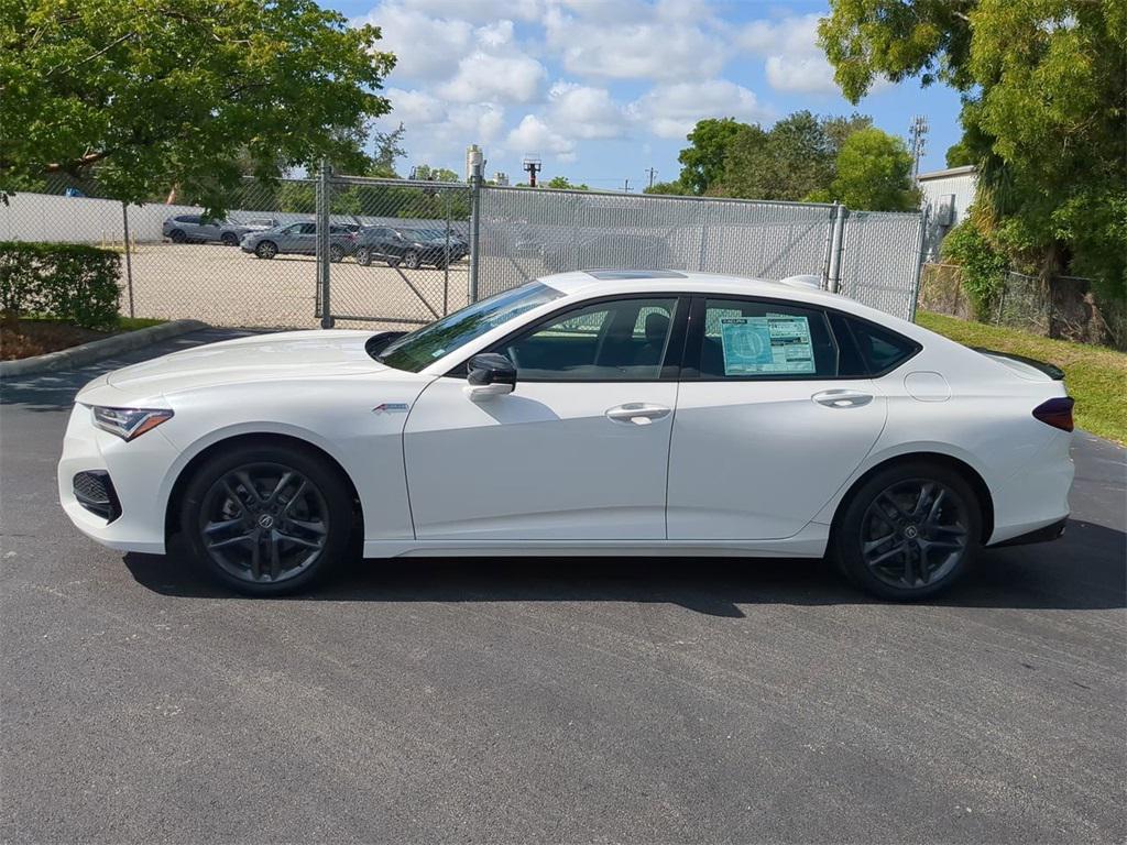 new 2025 Acura TLX car, priced at $52,195