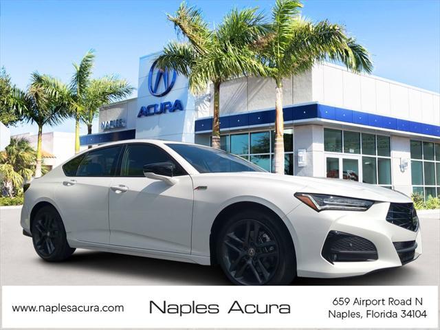 new 2025 Acura TLX car, priced at $52,195