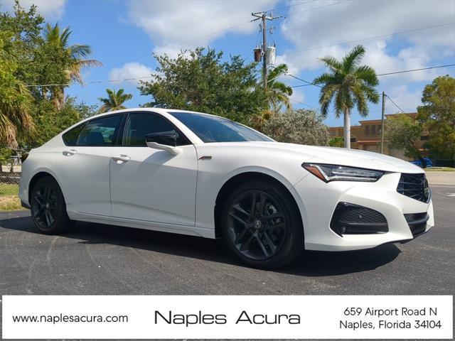new 2025 Acura TLX car, priced at $52,195