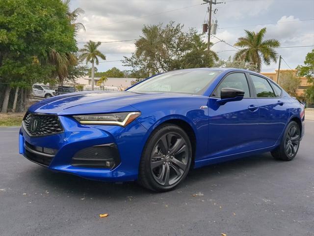 used 2023 Acura TLX car, priced at $36,589