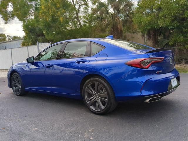 used 2023 Acura TLX car, priced at $36,589