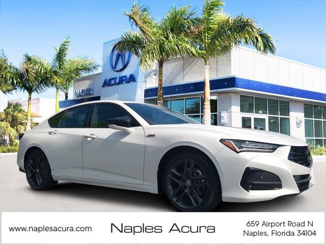 new 2025 Acura TLX car, priced at $52,195