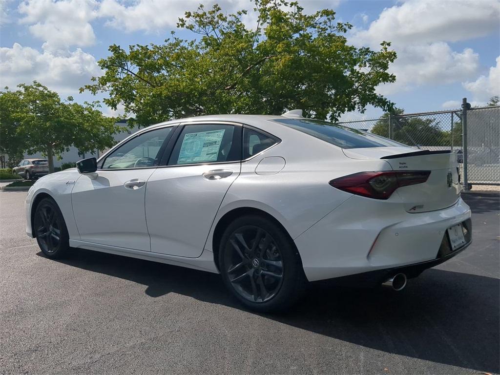 new 2025 Acura TLX car, priced at $52,195