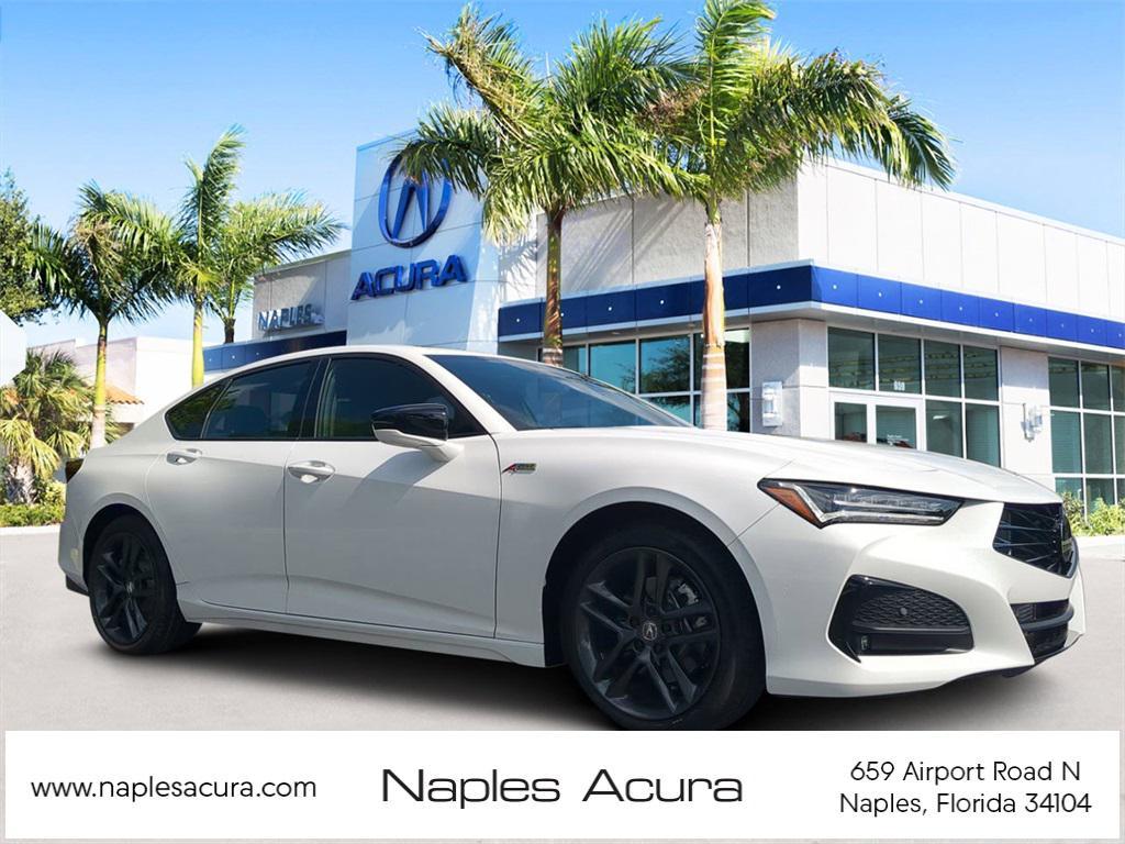 new 2025 Acura TLX car, priced at $52,195